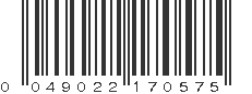 UPC 049022170575