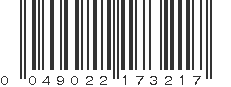 UPC 049022173217