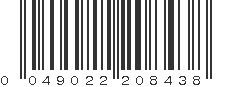 UPC 049022208438