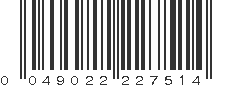 UPC 049022227514