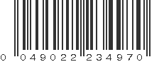 UPC 049022234970