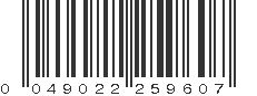 UPC 049022259607