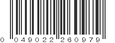 UPC 049022260979