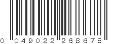 UPC 049022268678