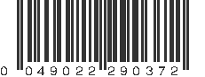 UPC 049022290372