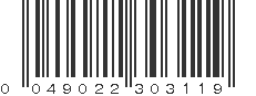 UPC 049022303119