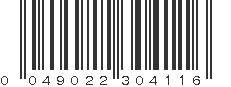 UPC 049022304116