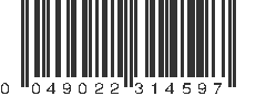 UPC 049022314597