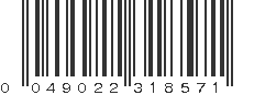 UPC 049022318571