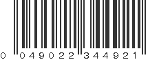 UPC 049022344921