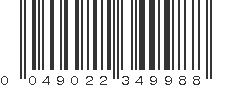 UPC 049022349988