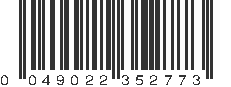 UPC 049022352773