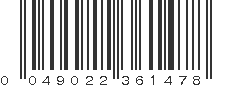 UPC 049022361478