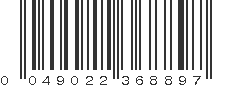 UPC 049022368897