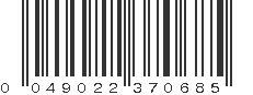 UPC 049022370685