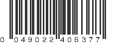 UPC 049022406377