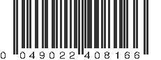 UPC 049022408166