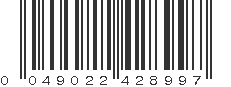 UPC 049022428997