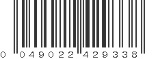 UPC 049022429338