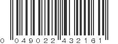 UPC 049022432161