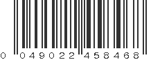 UPC 049022458468