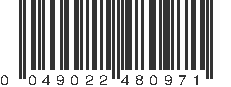 UPC 049022480971