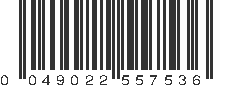 UPC 049022557536