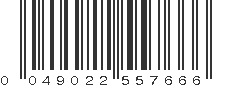 UPC 049022557666