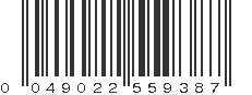 UPC 049022559387