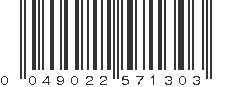 UPC 049022571303