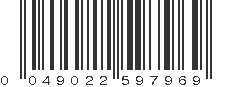 UPC 049022597969