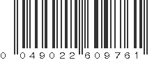 UPC 049022609761