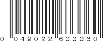 UPC 049022633360