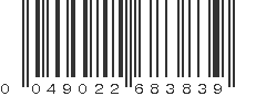 UPC 049022683839