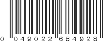 UPC 049022684928