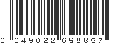 UPC 049022698857