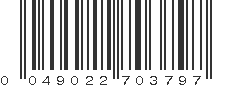 UPC 049022703797