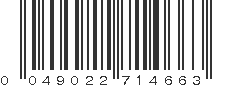 UPC 049022714663