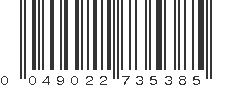 UPC 049022735385