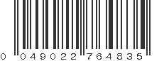 UPC 049022764835