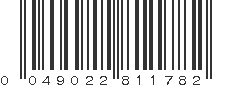 UPC 049022811782