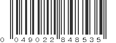 UPC 049022848535