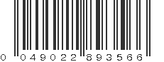 UPC 049022893566