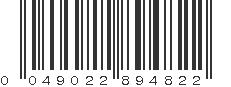 UPC 049022894822