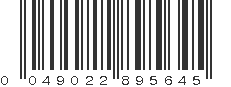 UPC 049022895645