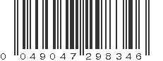 UPC 049047298346