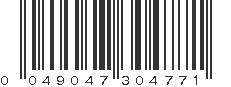 UPC 049047304771