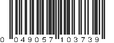 UPC 049057103739