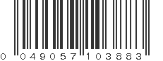 UPC 049057103883