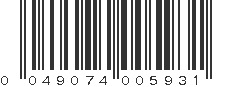 UPC 049074005931